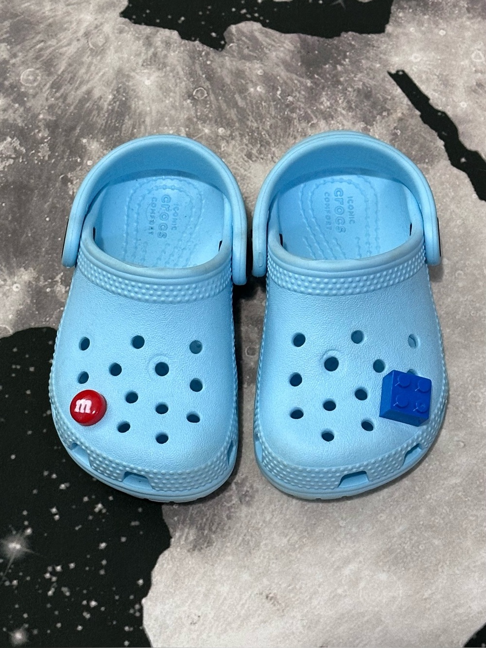 Crocs Classic Clogs Light Blue Toddler Size 6